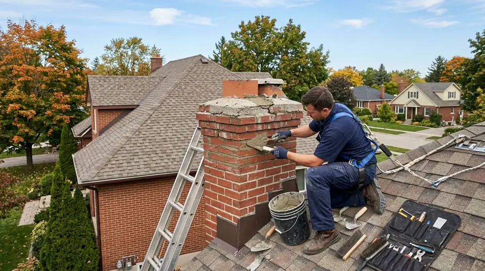 Chimney Repair service for a chimney system